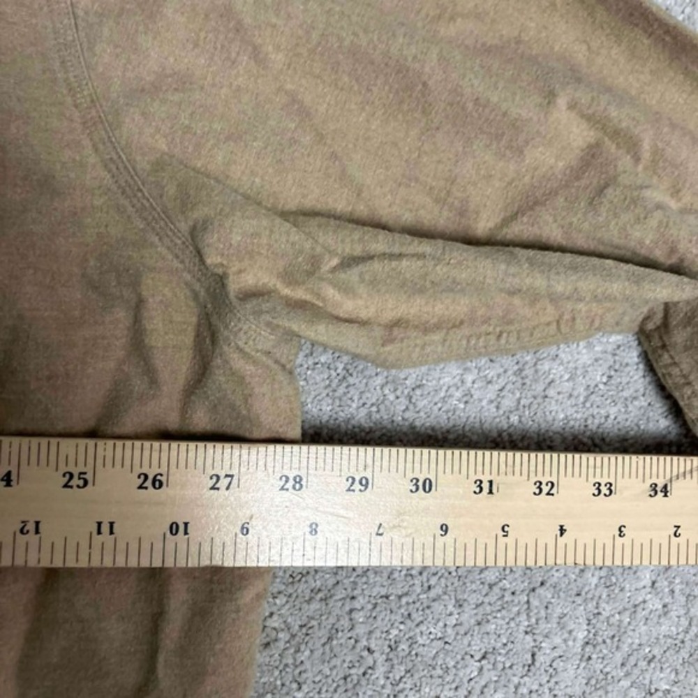 VTG Woolrich Shirt Mens XL Beige Flannel Long Sleeve Button Front Outdoor Casual - Picture 6 of 11